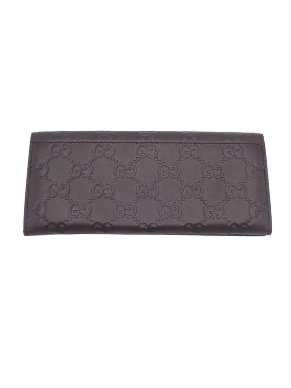 Gucci Guccissima Wallet Leather Brown
